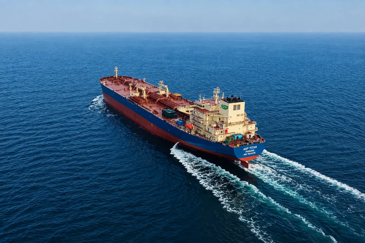 ASP vessel at sea
